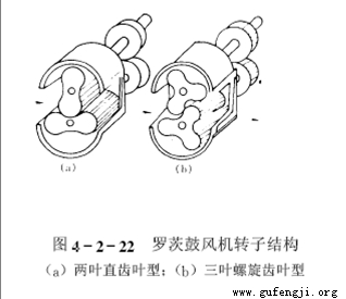 罗茨鼓风机原理图
